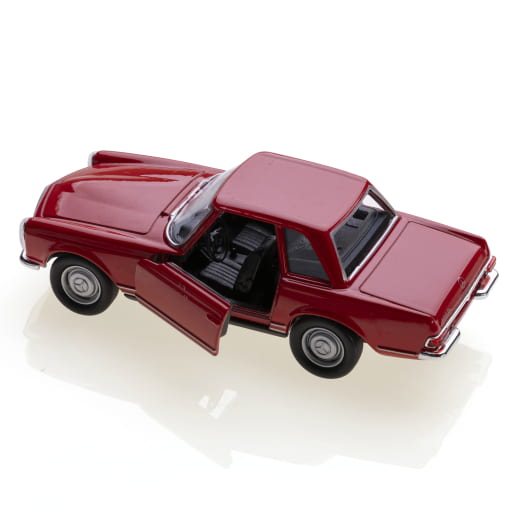 1:38 Pullback modelauto 230 SL Pagode rood origineel Mer​ce​ | B66058171