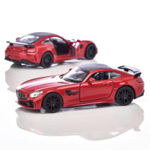 1:38 Pullback modelauto AMG GT R rood Origineel Mercedes-AMG | B66057948