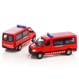 Voiture miniature pullback 1:38 Sprinter pompiers Original Mercedes-Benz