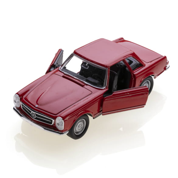1:38 Pullback Modellauto 230 SL Pagode rot Original Mercedes-Benz