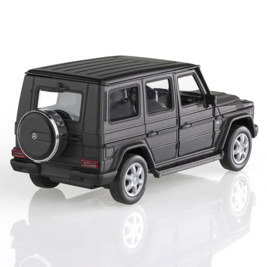 1:38 Pullback Modellauto G-Klasse schwarz matt Original Mercedes-Benz | B66058019