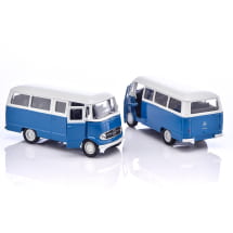 1:38 Pullback Modellauto O 319 Bus blau Original Mercedes-Benz | B66058021