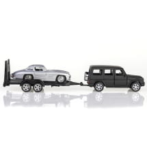1:38 Pullback Modellauto Trailer Set Original Mercedes-Benz | B66057952