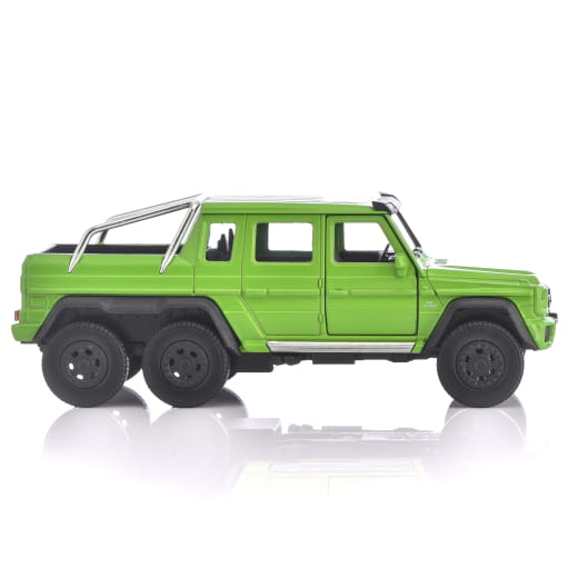 Auto modellino pullback 1:38 Classe G G63 AMG 6x6 verde originale Mercedes-AMG | B66057308