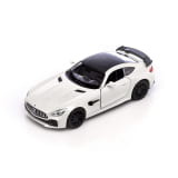 Voiture miniature pullback 1:38 AMG GT R blanche, originale Mercedes-AMG