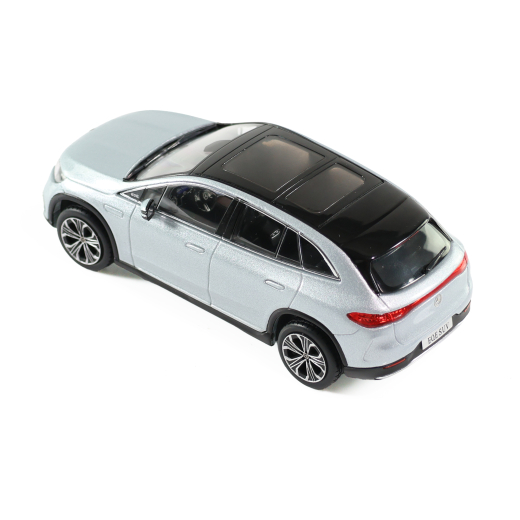 Modelo de coche 1:43 Mercedes-Benz EQE SUV AMG Line X294 plata high-tech | B66960834