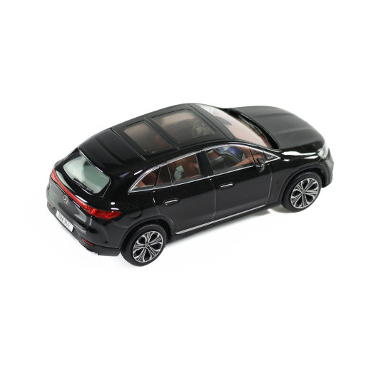 Coche de juguete a escala 1:43 Mercedes-Benz EQE SUV AMG Line X294 negro obsidiana | B66960835