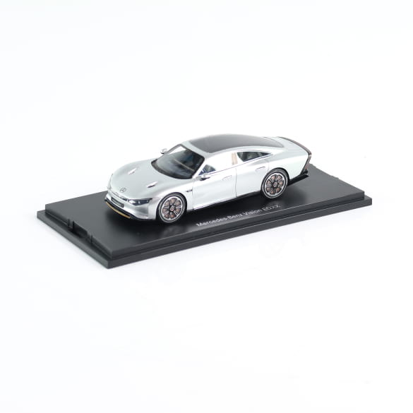 1:43 modelauto Vision EQXX zilver alubeam Limited Edition origineel Mercedes-Benz