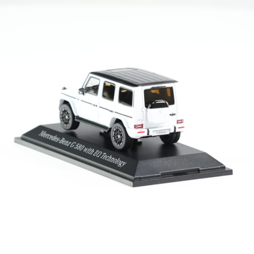 modellino auto 1:43 G-Klasse W465 opalithweiß bright EQ Technology Original Mercedes-Benz | B66960661
