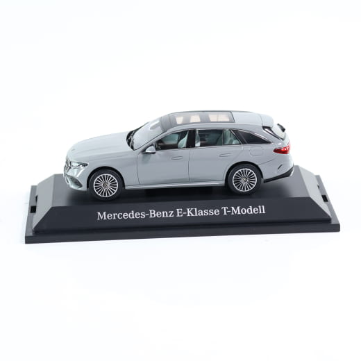 Modellino auto 1:43 E-Class S214 T-Modell AMG-Line grigio alpin uni Original Mercedes-Benz | B66961121