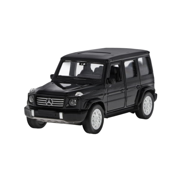 1:43 Pullback modelauto G-Klasse W465 obsidiaanzwart Original Mercedes-Benz