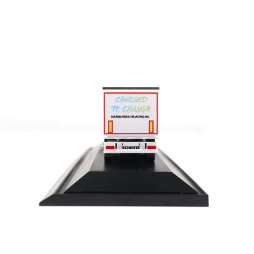 1:87 modelauto eActros 600 met aanhanger wit origineel – mer | MBTL0099