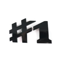 #1 opschrift achterklep smart #1 ONE zwart Original smart | QAP8894939250