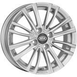 Ruedas de invierno de 14 pulgadas Kia Picanto JA 8 radios dobles Komet plata