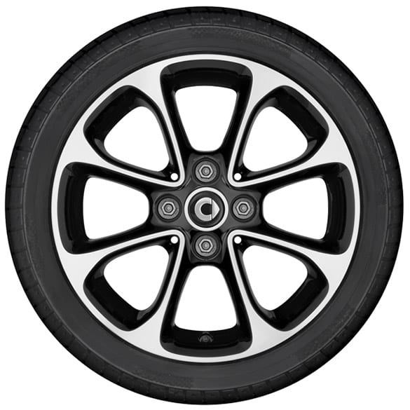 15-Zoll Felgen Satz Original smart 453 8-Speichen-Design | A4534010000/0200