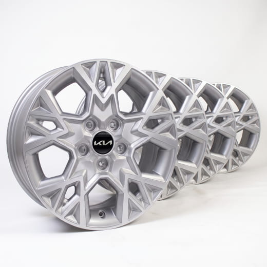 16 inch rims Kia Ceed CD silver 5-spokes 4-piece set Genuine Kia | 52910J7AA0PAC-Ceed-CD