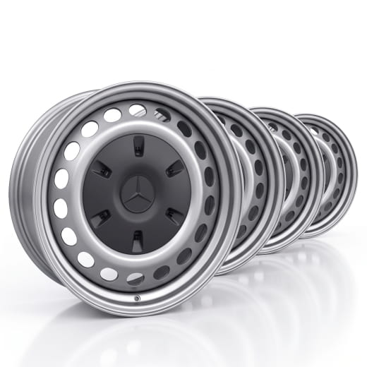 16 inch Sprinter stalen velgen zilver Mercedes-Benz | A91040113009206-B