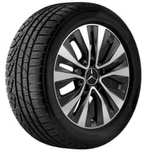 16 inch velgen A-Klasse V177 5-dubbele spaak zwart | A1774010000 7X23-V177