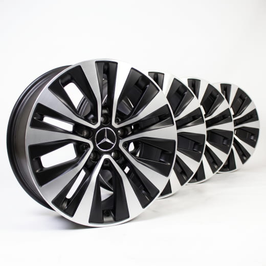 16 inch velgen A-Klasse V177 5-voudspaaks zwart mat | A1774010000 7X36-V177