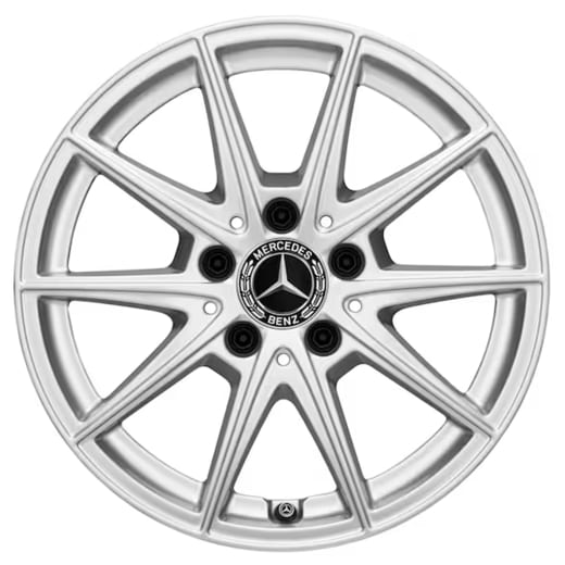 16 inch velgen B-Klasse W247 10-spaaks vanadiumzilver | A1774011100 7X45-W247