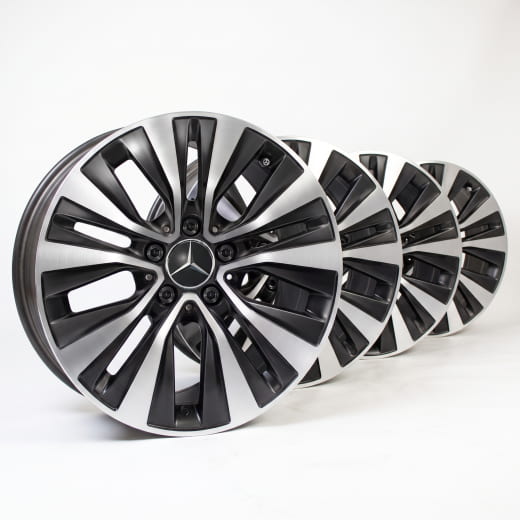 16 inch velgen B-Klasse W247 5 dubbele spaaks zwart | A1774010000 7X23-W247
