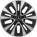 16 inch velgen CLA Coupé C118 5 dubbele spaken mat zwart