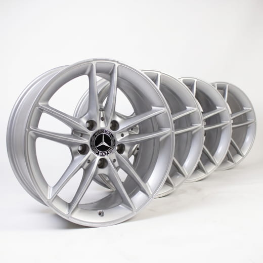 16 inch CLA-Klasse velgen zilver Origineel Mercedes-Benz | A17740101007X45-118