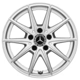 16 inch wheels A-Class W177 10-spoke vanadium silver