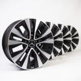 16 inch wheels CLA Shooting Brake X118 5-twin-spoke black matte