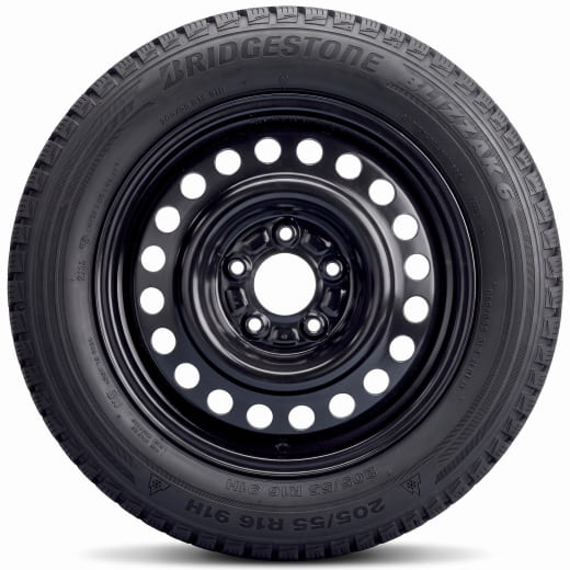 16-inch winter tyres Kia K4 Bridgestone steel black | WSK4620555BR-K4