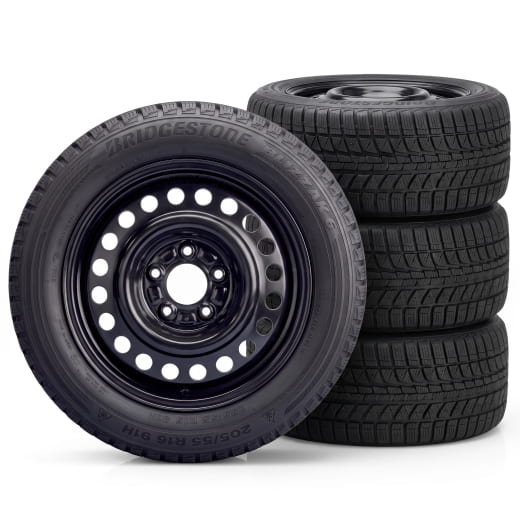 16-inch winter tyres Kia K4 Bridgestone steel black | WSK4620555BR-K4