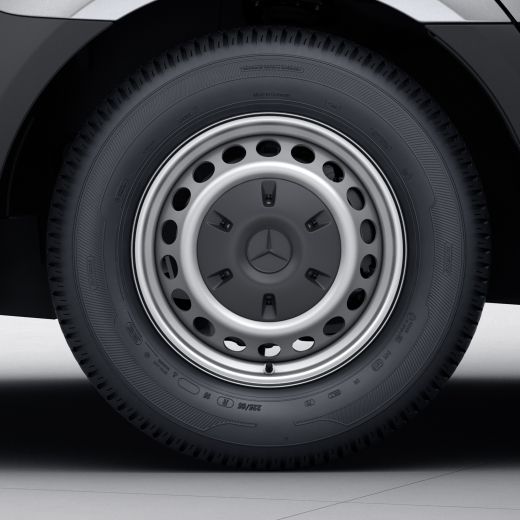 Jantes acier 16 pouces Sprinter argent Mercedes-Benz | A91040113009206-B