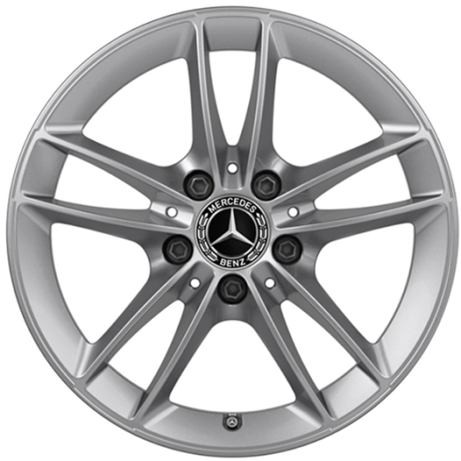 Jantes 16 pouces Classe A argent d'origine Mercedes-Benz | A17740101007X45-177