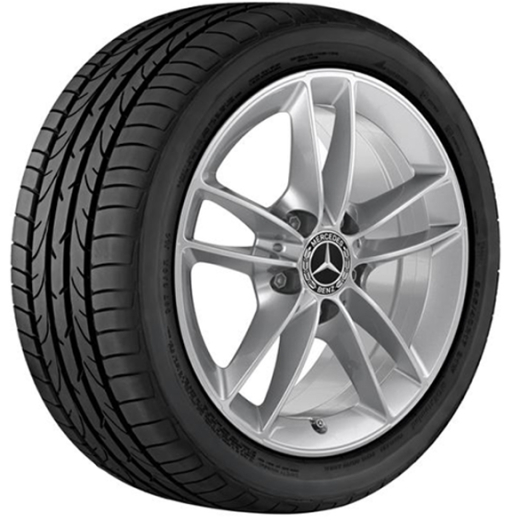 Jantes 16 pouces Classe A argent d'origine Mercedes-Benz | A17740101007X45-177