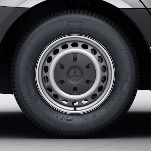 Roues été 16 pouces Sprinter W907 roue en acier original Mercedes-Benz | Q44026111016A-Set