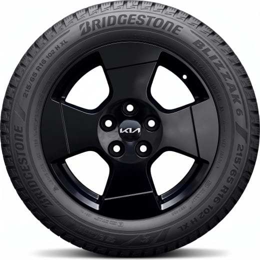 Ruedas de invierno de 16 pulgadas Kia PV5 Cargo Sinsa negro | WTPV5621565BRSB-PV5-C