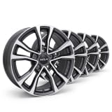 16 Zoll Felgen Kia Ceed CD bicolor Anyang 5-Doppelspeichen 4-teiliger Satz Original Kia