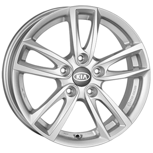 16 Zoll Winterräder KIA Niro PHEV HEV SG2 5-Doppel-Speichen Thebe Silber