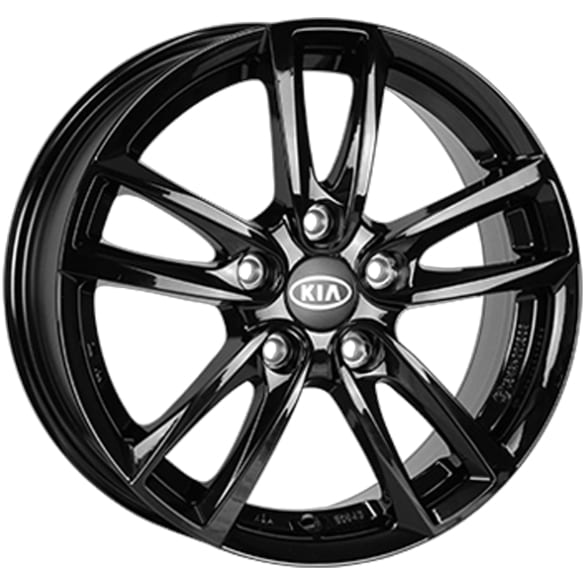 16 Zoll Winterräder KIA XCeed CD 5-Doppel-Speichen ab 2025 Thebe Schwarz