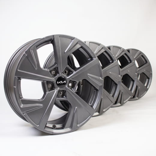 17-inch car rims Kia EV3 Dasan graphite grey Genuine Kia | EV400ADE07GR-EV3