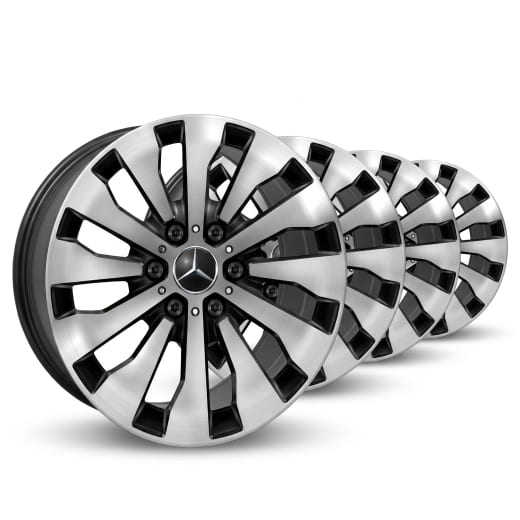 17 inch Sprinter BR907 rims black 12-spoke genuine | A90740159007X23-B