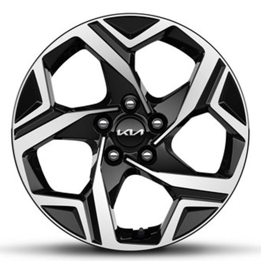 17 inch rims Kia Sportage NQ5 bicolor 5-spokes 4-piece set Genuine KIA | 52910R2100PAC-NQ5