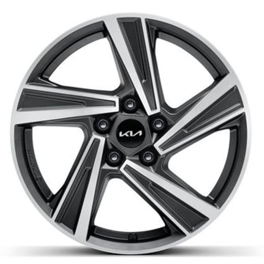 17 inch rims Kia Sportage NQ5 bicolor Muju 5-spokes Genuine KIA | R2400ADE07BC-NQ5
