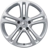 17 inch velgen CLA Shooting Brake X118 5-dubbelspaaks vanadiumzilver