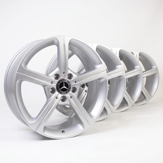 17 inch wheels A-Class W177 5-spoke vanadium silver | A1774011200 7X45-W177