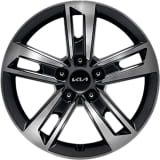17-inch winter wheels KIA K4 Bridgestone 5-double-spoke Amsa bicolor