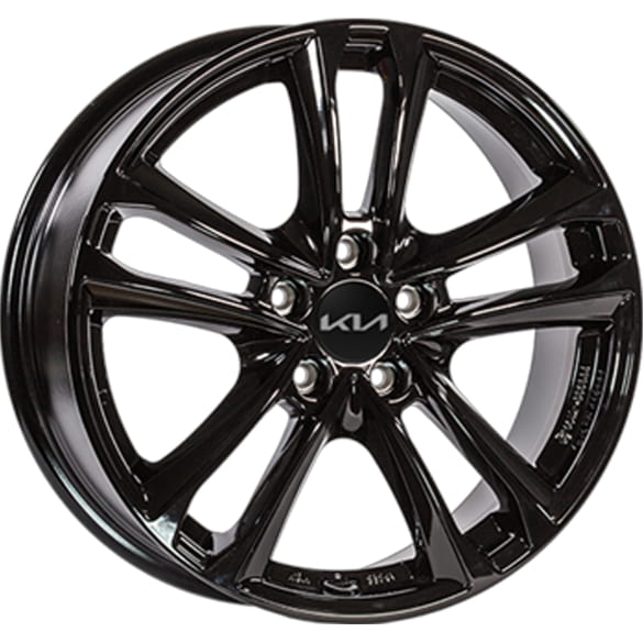 17 inch wintercomplete wielen KIA EV3 Hankook Tarvos 5-dubbele spaak zwart