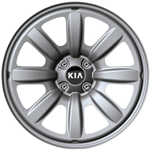 17 inch wintercomplete wielen KIA Stonic YB antraciet 8-spaaks design origineel KIA
