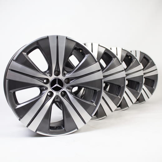 Jeu de jantes 17 pouces C-Klasse S206 Hybrid Mercedes-Benz | A2064014100/4200-7X23-S206