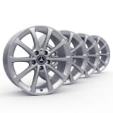 Juego de llantas 17 pulgadas CLA C118/X118 llanta de 10 radios plata Original Mercedes-Benz